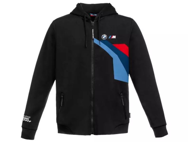 Sweat a capuche avec fermeture eclair BMW Motorsport pour hommes Boutique Performance NC