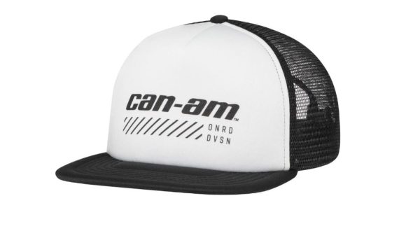 casquette-billy-low-trucker-can-am-unisexe-blanc