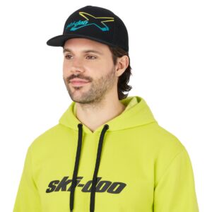 Casquette Ski-Doo à visière droite ajustée X-Team Gradiant Unisexe