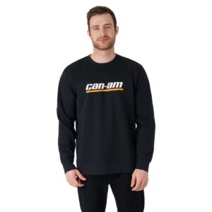 Chandail à col rond emblématique pour homme