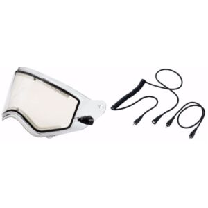 Visière électrique de remplacement pour casque EX-2