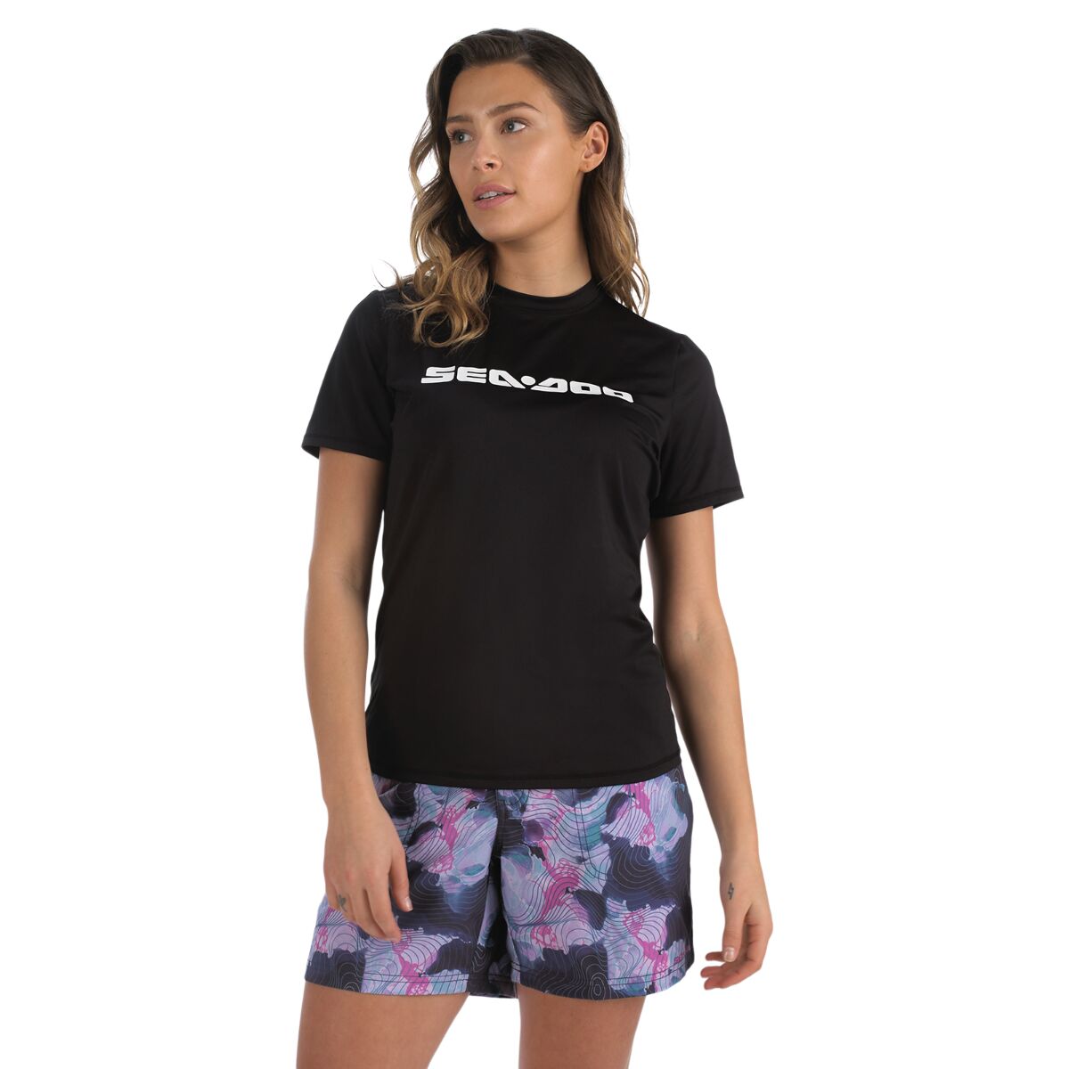 Maillot de protection à manches courtes signature pour femme Sea-Doo*