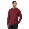 Tricot texturé à manches longues pour homme