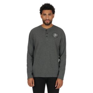 Henley isothermique Ski-Doo à manches longues en tricot gaufré pour homme