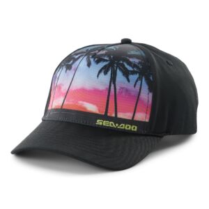 Casquette de plage coucher de soleil Sea-Doo pour femme