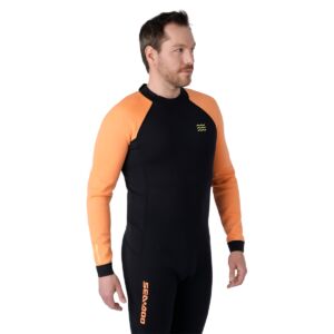 Combinaison courte 2/2 mm à manches longues en Néoprène pour homme Sea-Doo