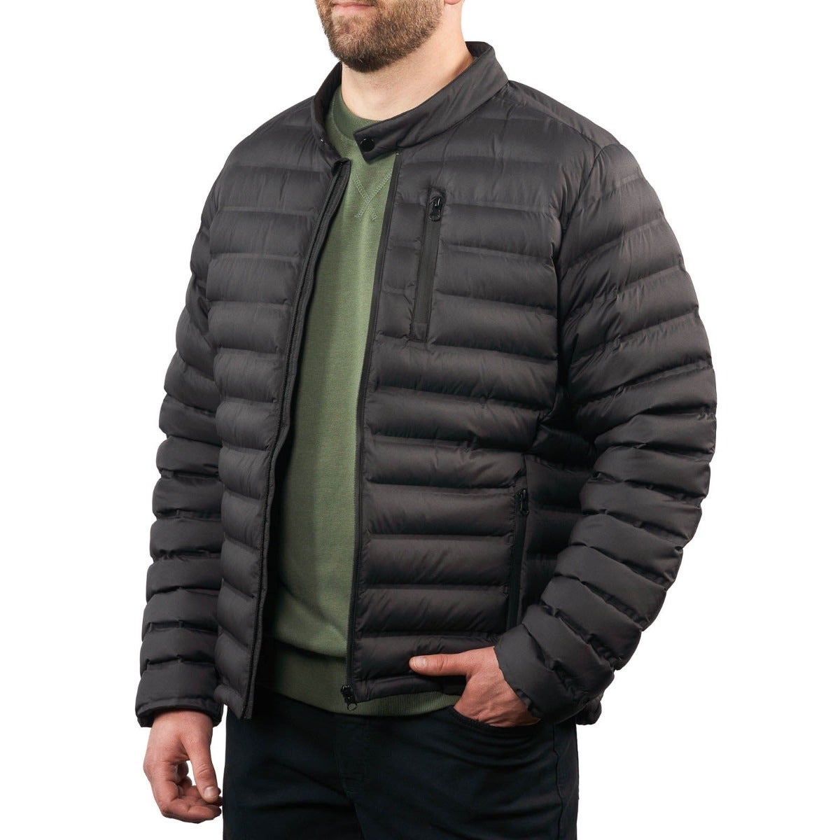 Manteau compressible pour homme
