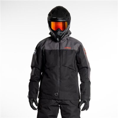 alt="457851 alt="Manteau isole CRISP Jethwear motoneige homme noir - gris