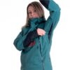 alt="457901 alt="Manteau isole FLIGHT Jethwear motoneige unisexe femme turquoise