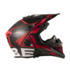 alt="600423-5 alt="Casque Tobe core MANTLE red black pour motoneige
