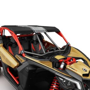 Barre anti-intrusion avant Lonestar Racing noire Can-Am Maverick X3