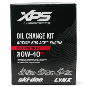 Ensemble de changement d'huile synthétique 4T 0W-40 XPS pour moteur Rotax 600 ACE*
