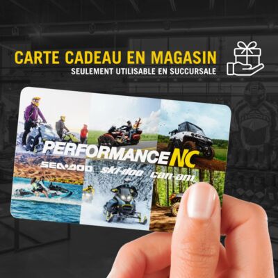 Carte cadeau en magasin