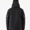 Manteau Arctos isolé Jet No 833180-1 – manteau chaud et imperméable pour motoneige et VTT, avec isolation haute performance et design noir durable.