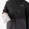 Manteau Arctos isolé Jet No 833180-1 – manteau chaud et imperméable pour motoneige et VTT, avec isolation haute performance et design noir durable.