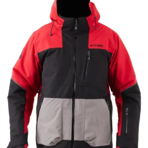 Manteau Arctos isolé Racing Red 833200 – manteau chaud et imperméable pour motoneige et VTT, offrant isolation performante et protection hivernale.