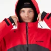 Manteau Scope isolé Racing Red TOBE pour motoneige et VTT – chaleur, protection et performance par temps froid