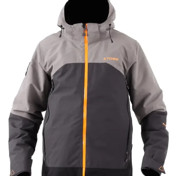 Manteau Scope Isolé Gunmetal TOBE pour motoneige et VTT – chaleur et protection optimale