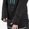 Manteau Cappa Ins Jet Noir – manteau isolé, chaud et imperméable pour motoneige et VTT, offrant confort, chaleur et protection contre le froid extrême.