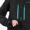 Manteau Cappa Ins Jet Noir – manteau isolé, chaud et imperméable pour motoneige et VTT, offrant confort, chaleur et protection contre le froid extrême.