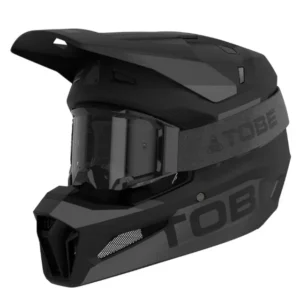 Casque T5 Kratos Noir TOBE – sécurité maximale et style pour conduite hors-piste