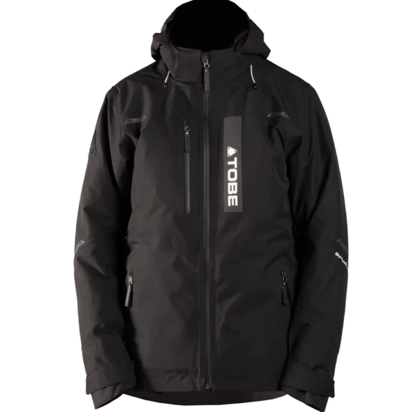 Manteau 2en1 Nexus Jet Noir – isolation, chaleur et polyvalence pour motoneige et VTT