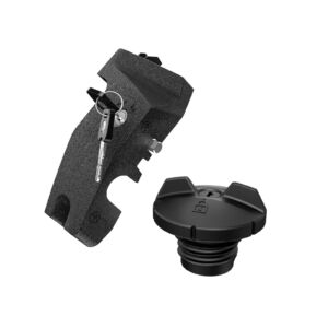 Ensemble de verrouillage du réservoir de carburant et du frein de stationnement