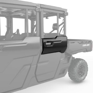 Enjoliveur de porte arrière gauche noir intemporel Can-Am Defender