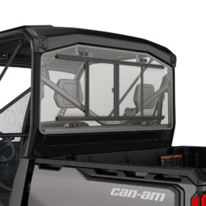 Fenêtre arrière en verre avec panneau coulissant pour Can-Am Defender et Defender HD11