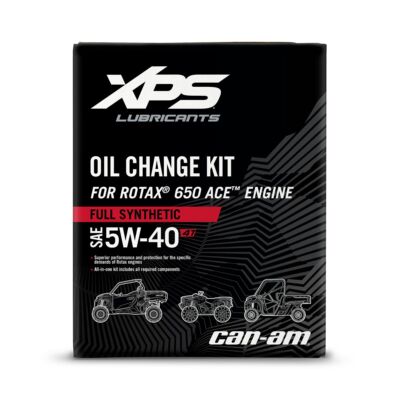 Ensemble de changement d'huile Can-Am 5W40 XPS pour moteur ACE 650CC