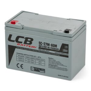 Batterie 12V 100Ah sans entretien activée en usine*
