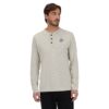 Henley isothermique Ski-Doo à manches longues en tricot gaufré pour homme