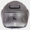 Casque moto MT Helmets Atom SV gris titanium vue arrière