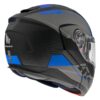 Casque modulaire MT Helmets Atom SV Quark finition bleu brillant