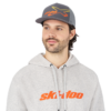 Casquette Ski-Doo à visière droite ajustée X-Team Gradiant Unisexe