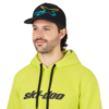 Casquette Ski-Doo à visière droite ajustée X-Team Gradiant Unisexe