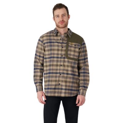 Chemise en flanelle Can-Am à carreaux pour homme