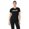 T-shirt emblématique Can-Am pour femme avec coupe ajustée et col côtelé