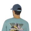Casquette Signature Wave Sea-Doo unisexe en coton avec broderie de vague et ajustement arrière confortable.