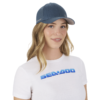 Casquette Signature Wave Sea-Doo unisexe en coton avec broderie de vague et ajustement arrière confortable.