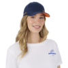 Casquette Signature Wave Sea-Doo unisexe en coton avec broderie de vague et ajustement arrière confortable.