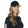 Casquette Signature Wave Sea-Doo unisexe en coton avec broderie de vague et ajustement arrière confortable.