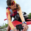 Support caméra LinQ Lite BRP installé sur un véhicule Can-Am ou Sea-Doo avec caméra orientable à 360 degrés.