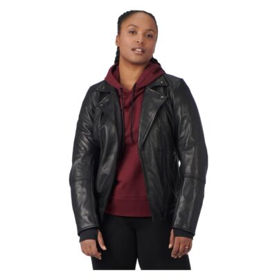Manteau Vick en cuir pour femme CE/UKCA