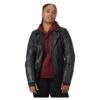 Manteau Vick en cuir pour femme CE/UKCA