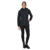 Manteau matelassé avec capuche pour femme