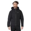 Manteau matelassé avec capuche pour homme