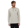 Henley isothermique Ski-Doo à manches longues en tricot gaufré pour homme