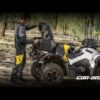 Panneau pour coffre arrière LinQ rouge (124 L) Can-Am
