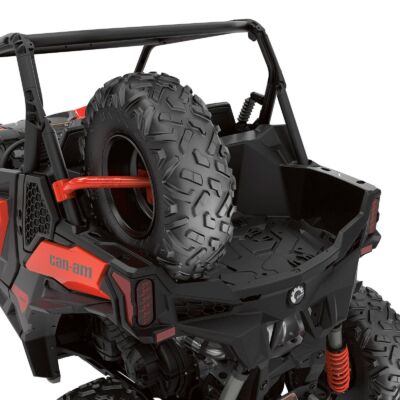 Porte-roue de secours Lonestar Racing rouge pour Can-Am Maverick Sport et Trail